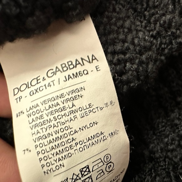 Dolce & Gabbana Quarter Button Sweater - Picture 4 of 7